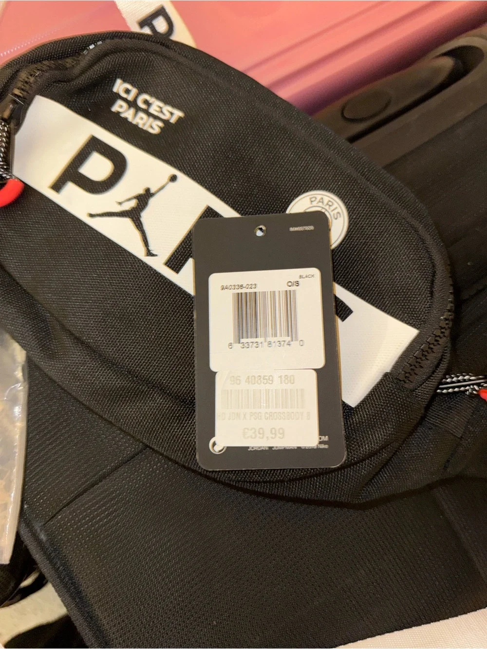 New Nike x Paris Saint Germaine Black Waist Bag